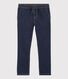 Pantalone regular bambino in denim scuro
