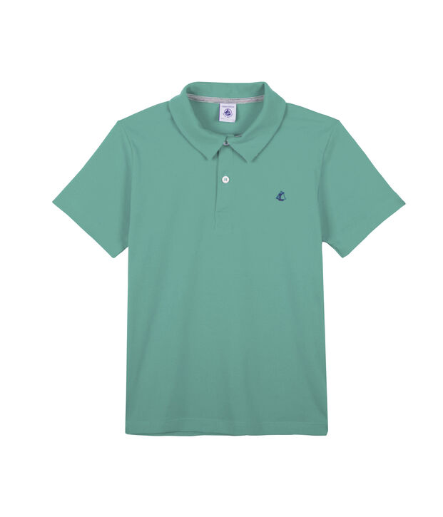 Polo bambino verde