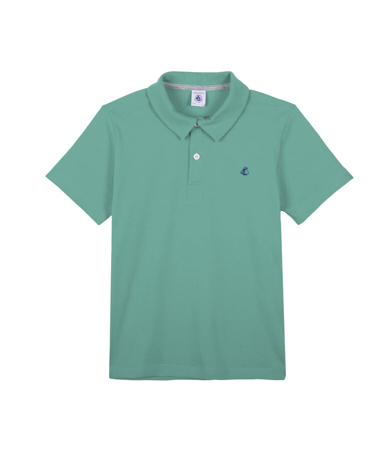 Polo bambino verde