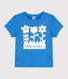 T-shirt a maniche corte in cotone bambina