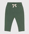 Pantaloni in tessuto felpato per bebè verde CROCO