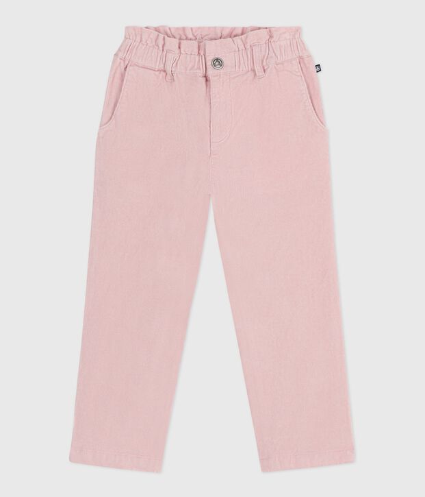 Pantaloni in velluto tinta unita bambina JOLI