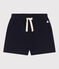 Shorts in cotone bambina blu SMOKING