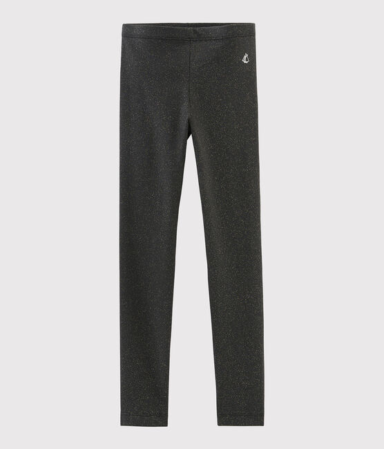 Leggings in jersey bambina grigio CAPECOD/giallo OR