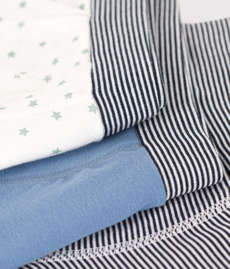 Confezione da 3 boxer a stella in cotone bambino multicolore