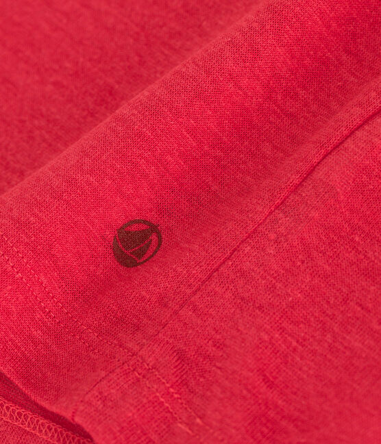 T-shirt a maniche corte in lino donna SPI