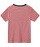 T-shirt bambino millerighe rosso TERKUIT/bianco MARSHMALLOW