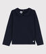 T-shirt maniche lunghe in cotone bambina
