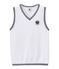 Pull bambino senza maniche con logo bianco MARSHMALLOW