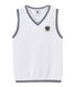 Pull bambino senza maniche con logo