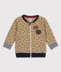 Cappotto Teddy in molleton bebè.