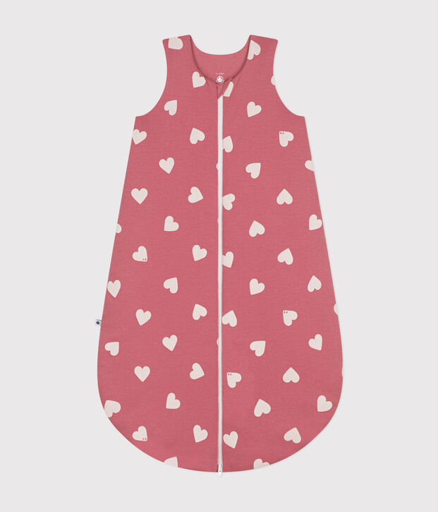 Sacco nanna in cotone neonato TOG 2,5 rosa/ecru