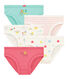 Confezione da 5 slip bambina