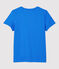 T-shirt TAGLIO REGULAR girocollo in cotone bio Donna blu BRASIER