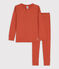 Pigiama in cotone e lyocell per bimba/bimbo rosa BRANDY