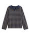 T-shirt in jersey bambina blu SMOKING/giallo OR