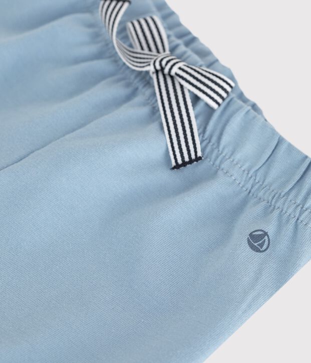 Shorts in cotone tinta unita neonato FLO