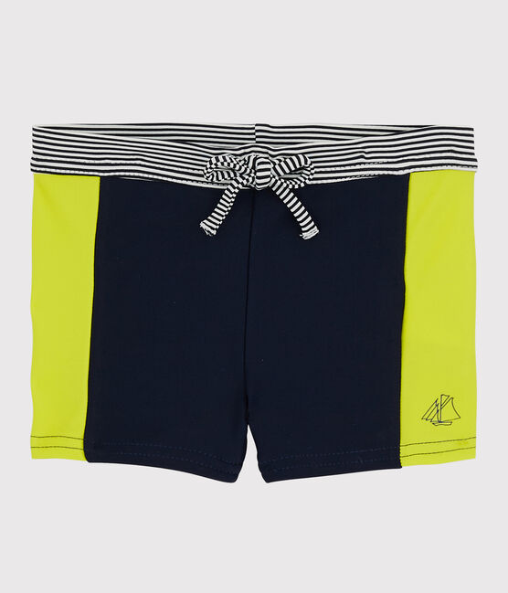 Shorts mare ecoresponsabili bimbo blu SMOKING/giallo JAUNE