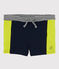 Shorts mare ecoresponsabili bimbo blu SMOKING/giallo JAUNE