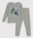 Pigiama a righe bambino unisex in cotone