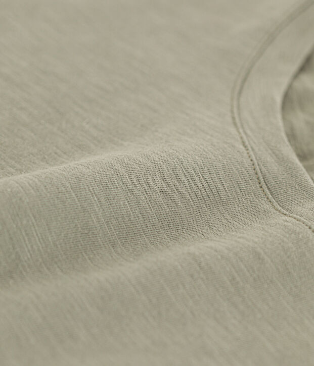 T-shirt LE DROIT girocollo in cotone donna verde