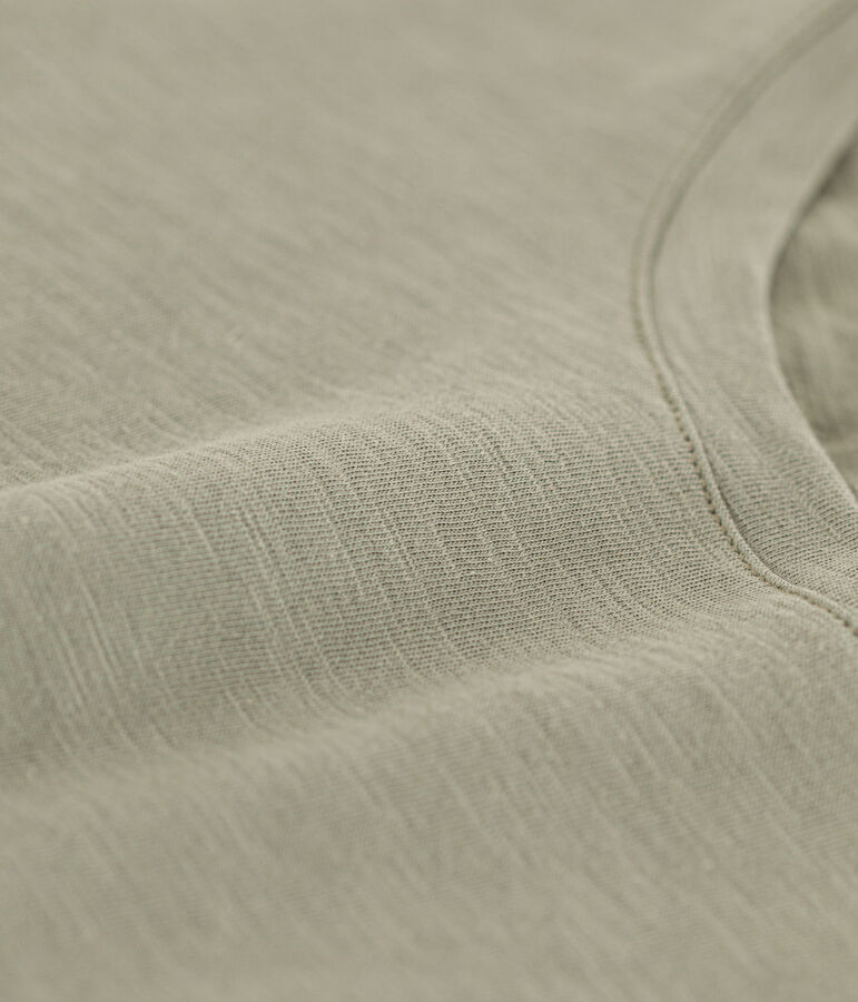 T-shirt LE DROIT girocollo in cotone donna verde