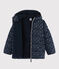 Piumino bambina blu SMOKING/ ARGENT