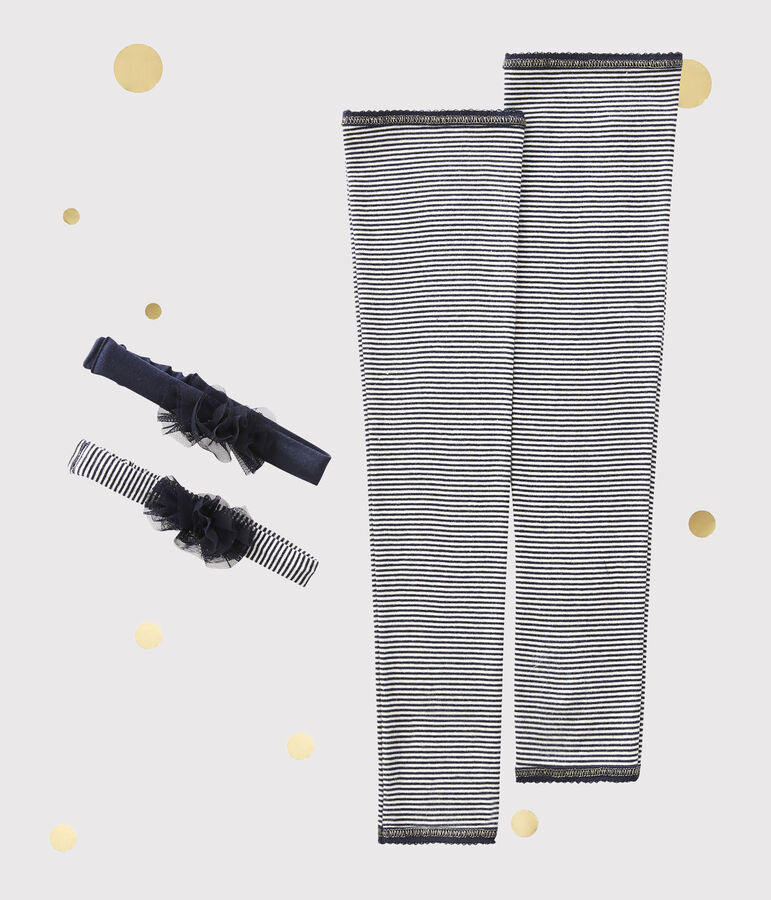 Scaldamuscoli e fascia per capelli per bambina Petit bateau x Marie-Agn&egrave;s Gillot SPECIAL LOT 00