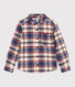 Camicia bambino in flanella a quadri