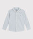 Camicia in cotone a righe bambino