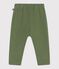 Joggers in cotone tinta unita neonato verde OLIVINE