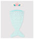 Completo maschera sirena bambina in cotone