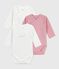 Set di body incrociati a maniche lunghe in cotone fantasia neonato variante 2
