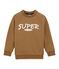 Sweat shirt enfant garçon marrone BRINDILLE