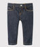 Pantalone slim bebè maschietto in jeans blu JEAN