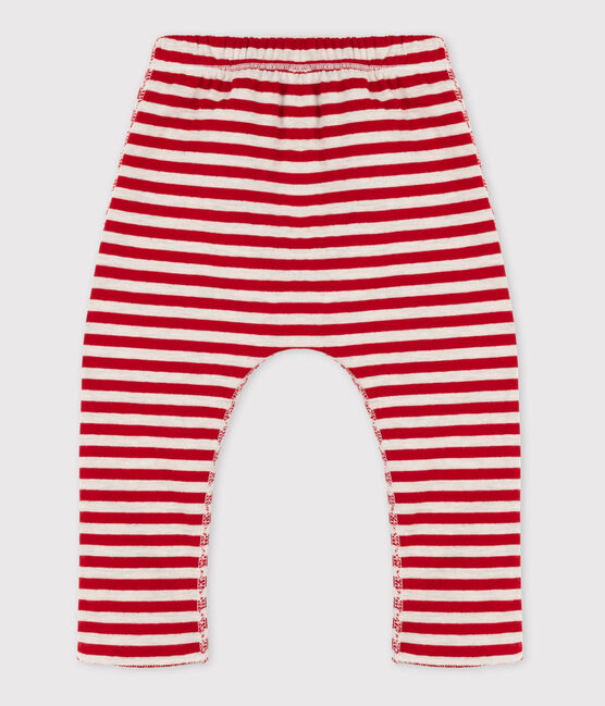 Pantaloni bebè a righe in tubique STOP/ MONTELIMAR