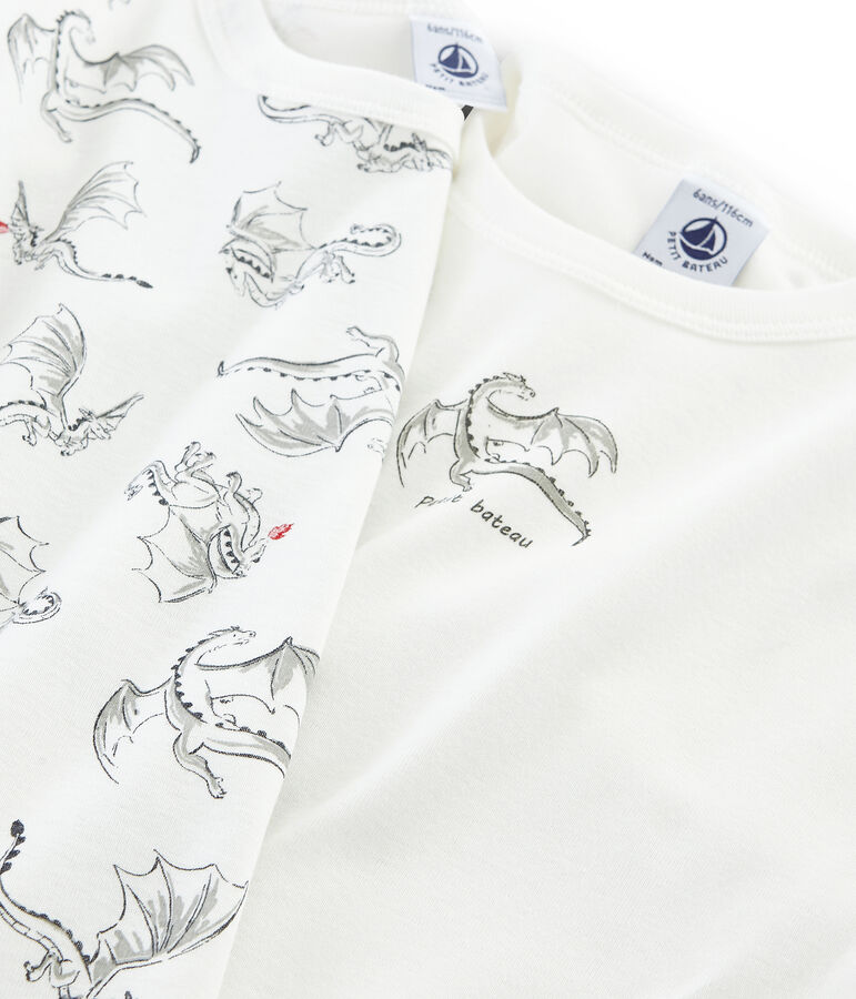 Duo t-shirt maniche lunghe bambino variante 1