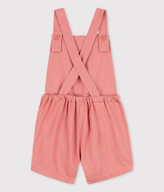 Tutina corta bambina in lyocell rosa PAPAYE