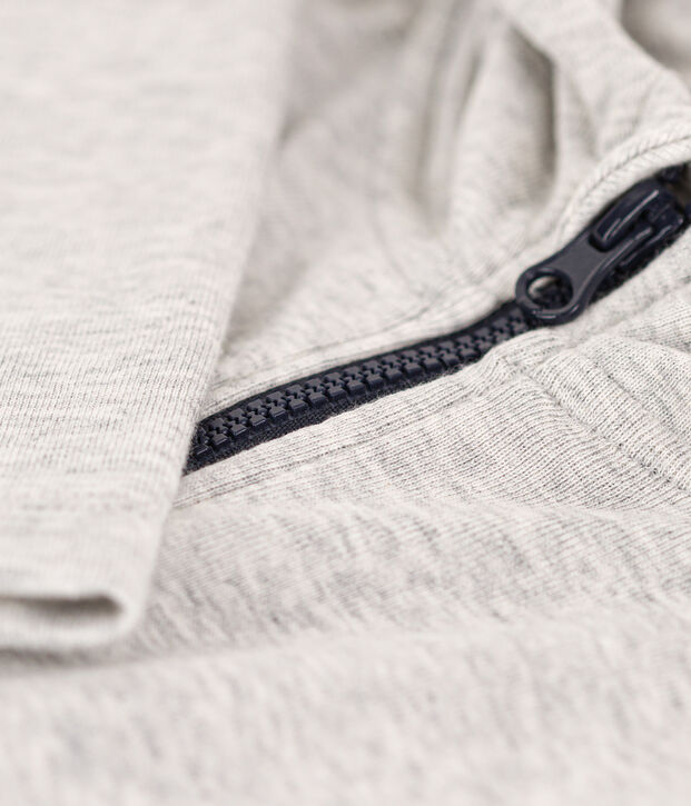 Felpa con zip e cappuccio bambino BELUGA CHINE