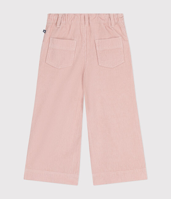 Pantaloni in velluto bambina rosa SALINE