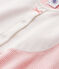 Camicia da notte per bambina millerighe rosa GRETEL/bianco LAIT