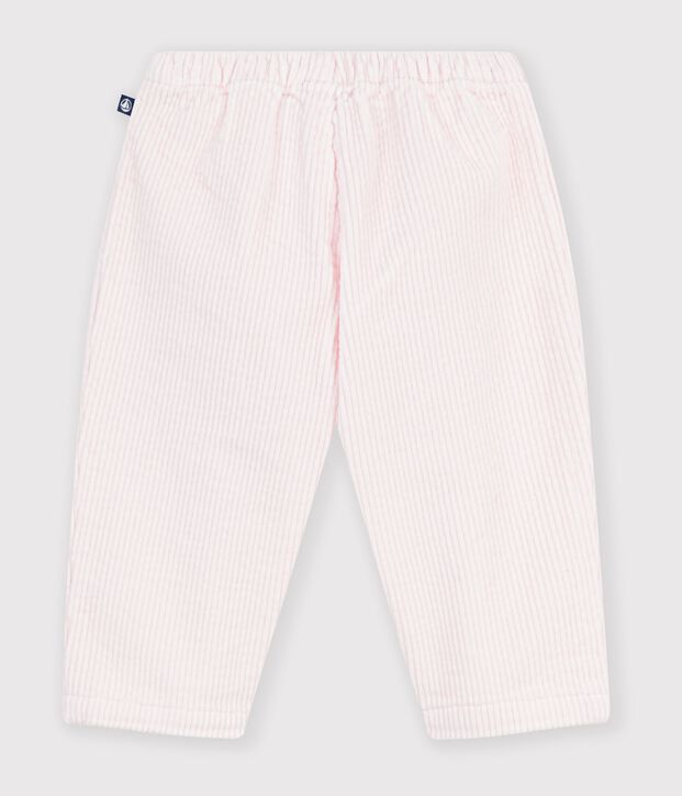 Pantaloni in velluto tinta unita neonato BARELY