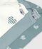 Set di body a maniche lunghe in cotone con cuore stampato neonato variante 1