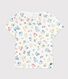 T-shirt a maniche corte in cotone bambina