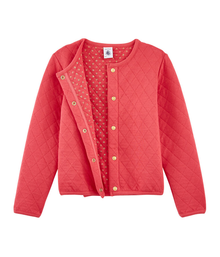 Cardigan bambina rosso