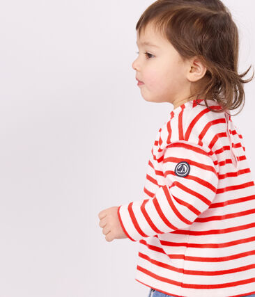 Top da marinaio per neonati in cotone spesso-image