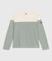 T-shirt marinière in cotone Donna verde MILK/ WILLOW