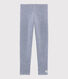 Leggings bambino millerighe in lana e cotone