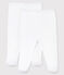 Confezione da 2 pantaloni bianchi bebè in cotone biologico bianco ECUME