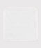 Telo in cotone e spugna a righe neonato bianco MARSHMALLOW/blu SMOKING
